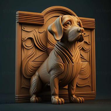 3D модель Can de palleiro dog (STL)